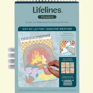Lifelines FlowArt Dot-by-Letter Kit